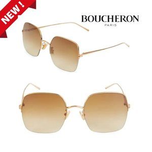 🔵 Boucheron Square Sunglasses (Carrying Case & Cloth)